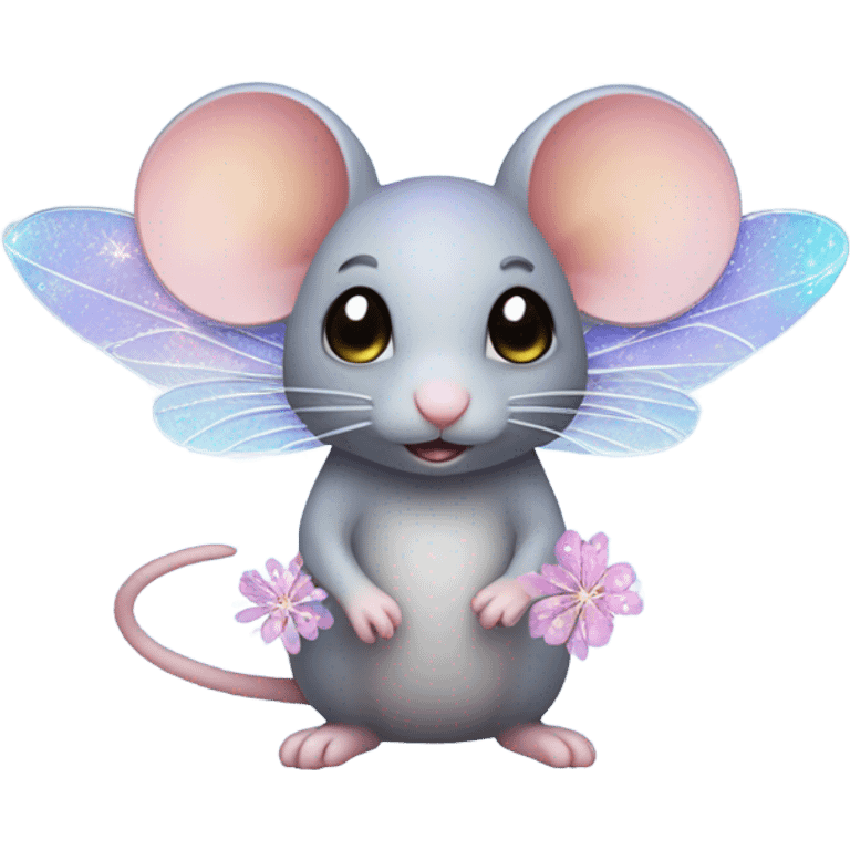 Fairy mouse emoji