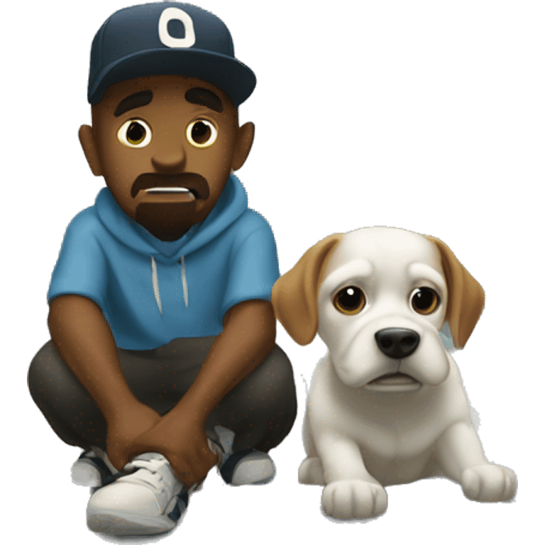 city tsunami and a dogg emoji