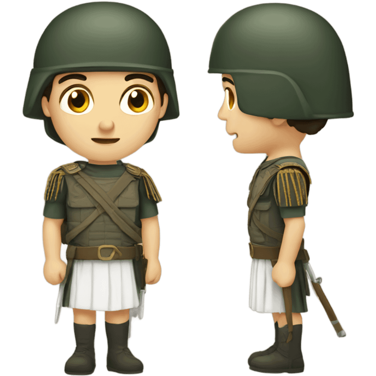 Greek soldier emoji