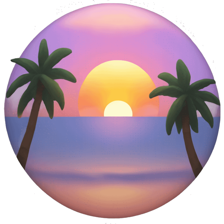 Sunset emoji