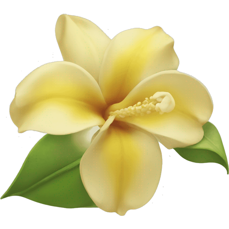 Flor de vainilla  emoji