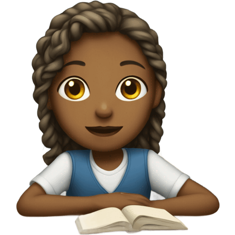 girl in school emoji