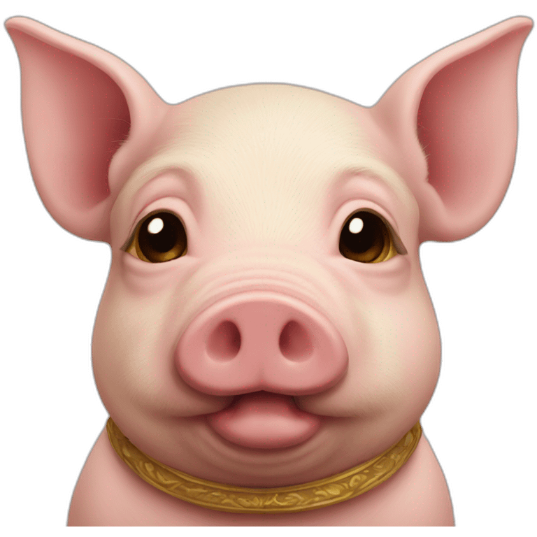 renaissance pig emoji