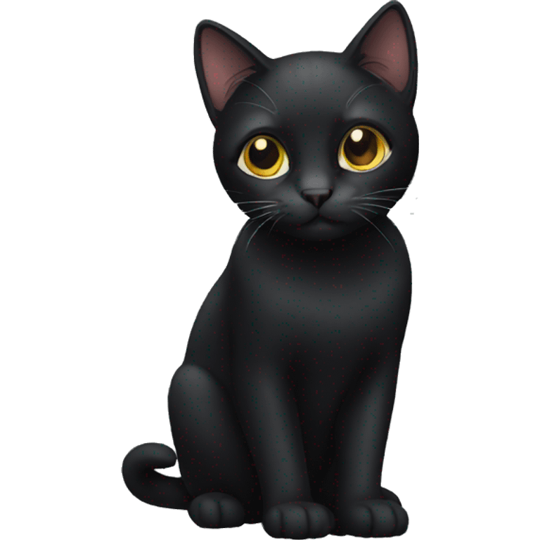 black cat emoji