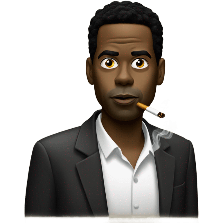 Chris rock smoking  emoji