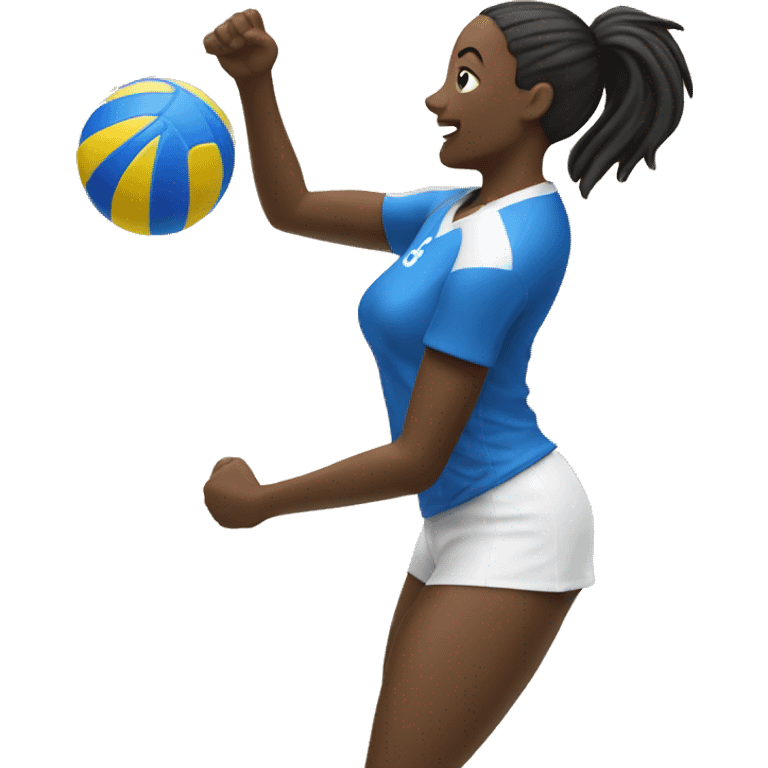 Joueuse de volley  emoji