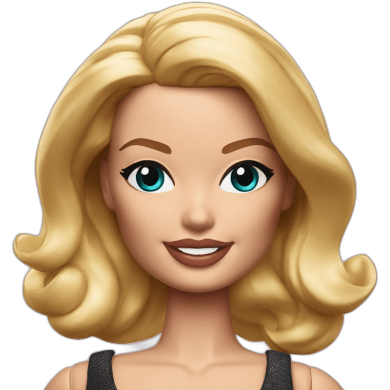 Margot Robbie Barbie  emoji