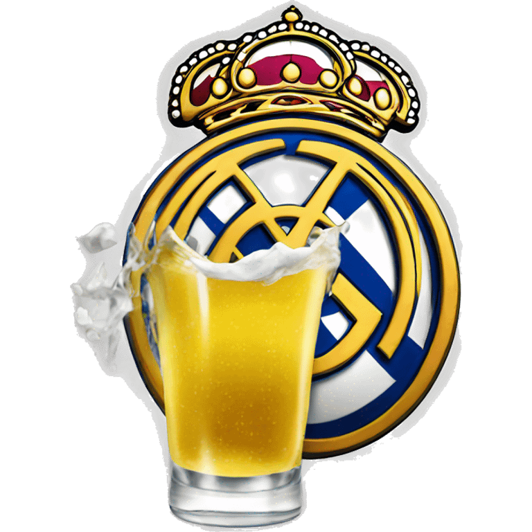 Real Madrid logo emoji