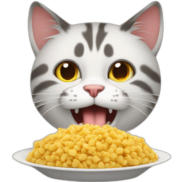 hungry cat emoji