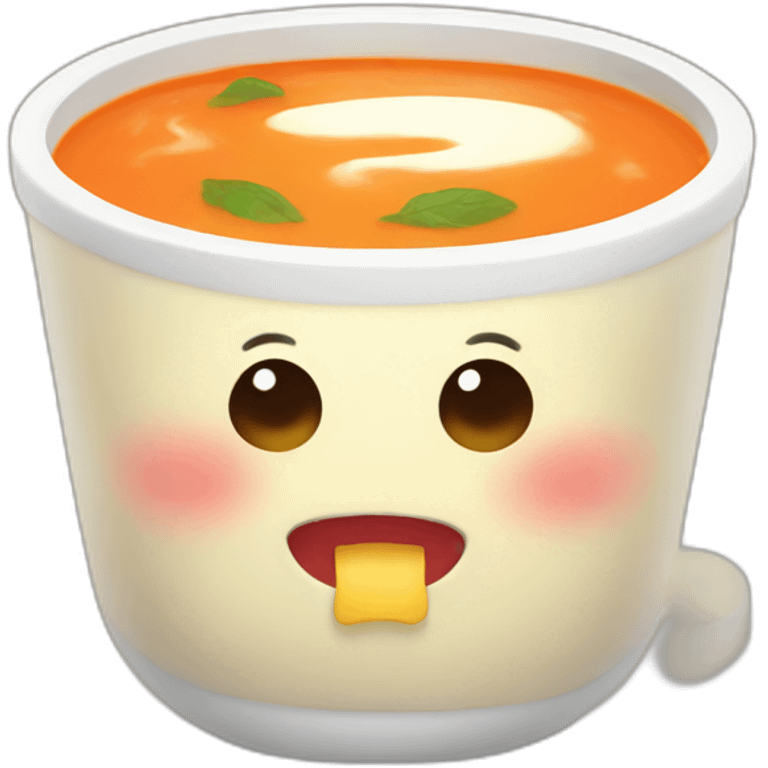 kawaii soup emoji