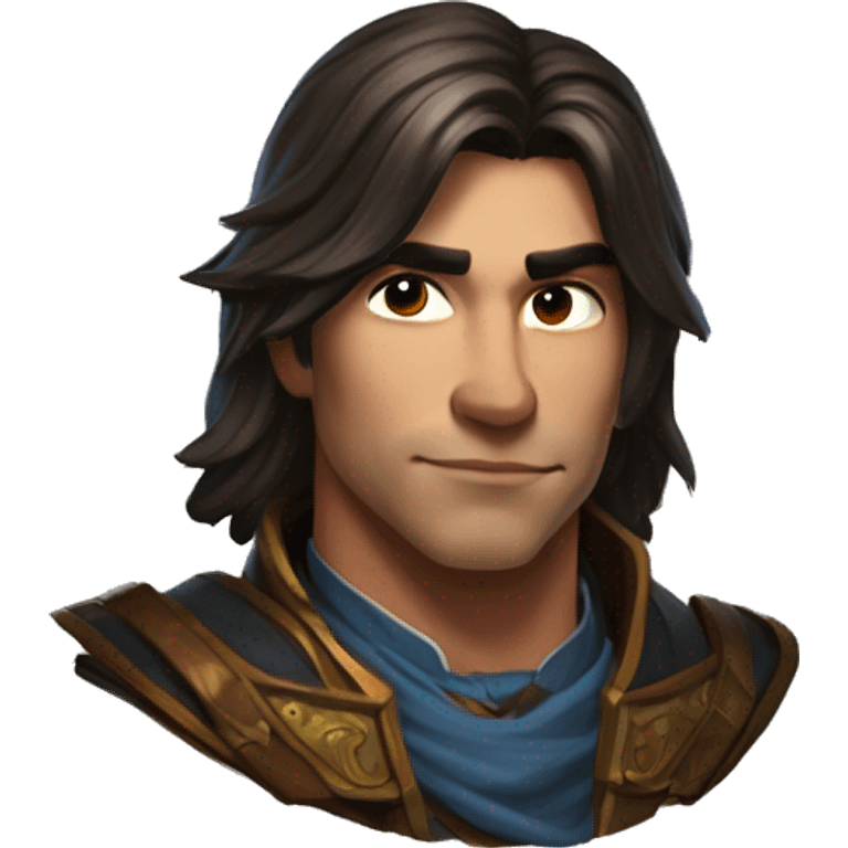 Realistic Varian Wrynn portrait, masterpiece, hd emoji