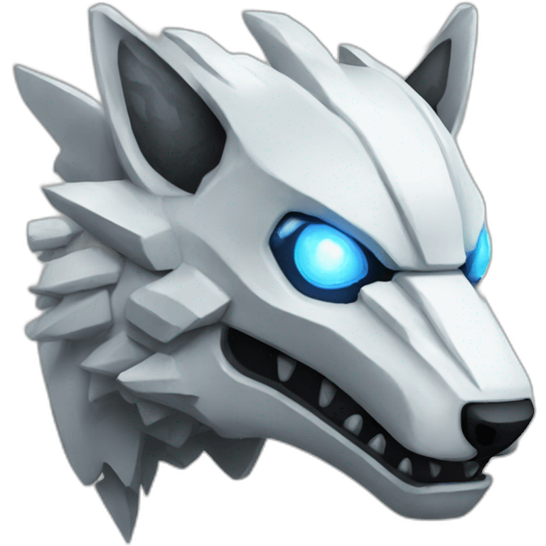 white protogen emoji