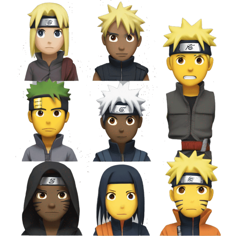 Naruto shippuden emoji