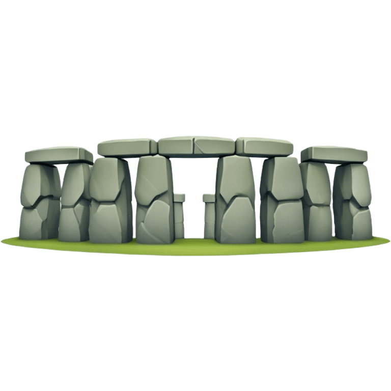 Cinematic Realistic Stonehenge Emoji emoji