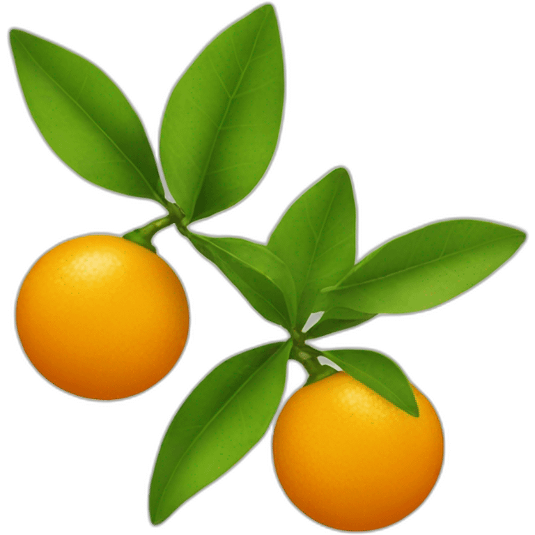 kumquat fruit emoji