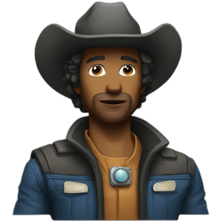 space cowboy emoji