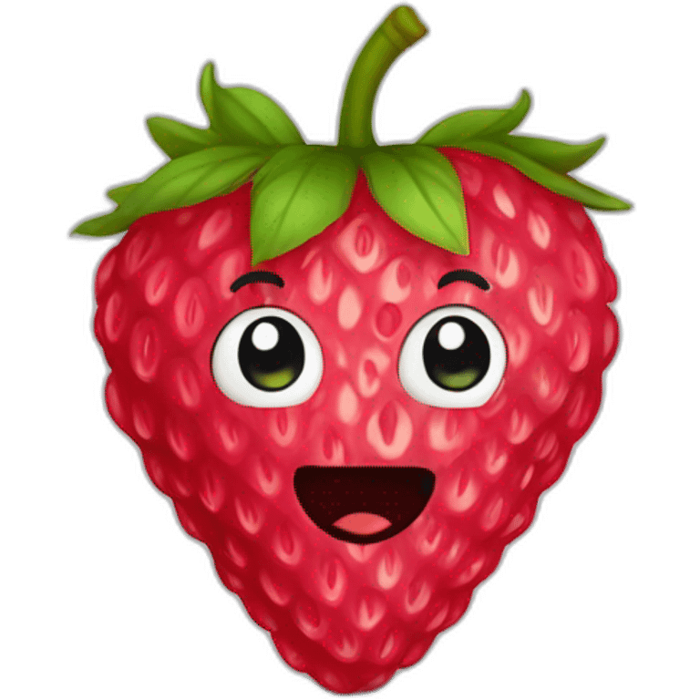 Fraise Framboise mutuelle emoji