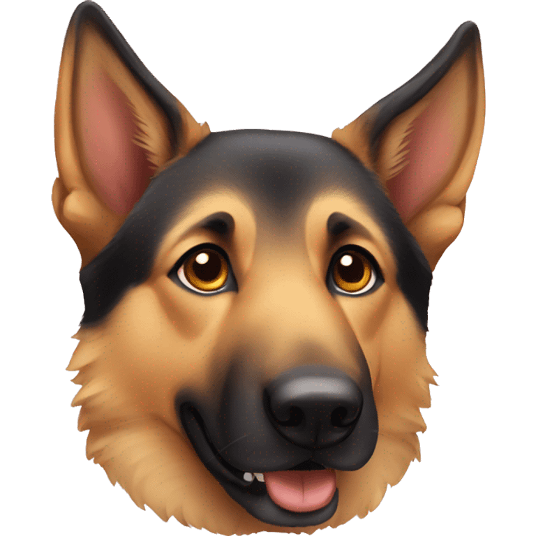 German shepherd  emoji