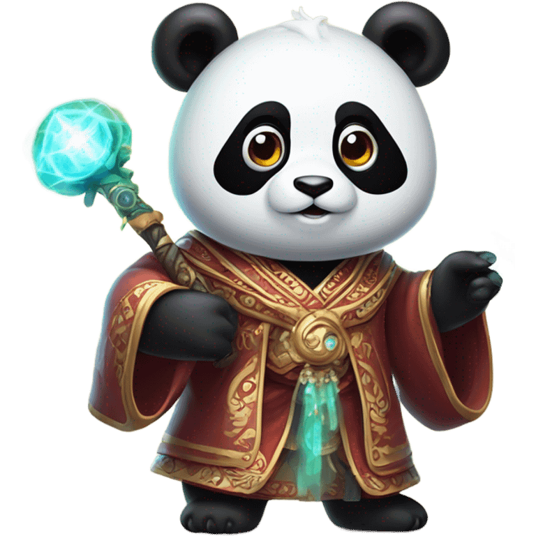 Panda master of the mystic arts emoji