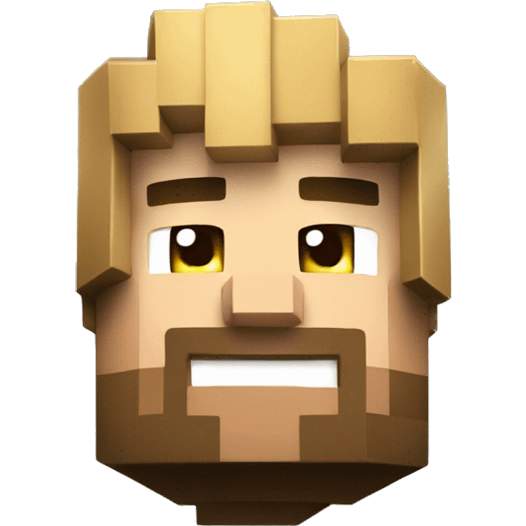 Minecraft steve emoji