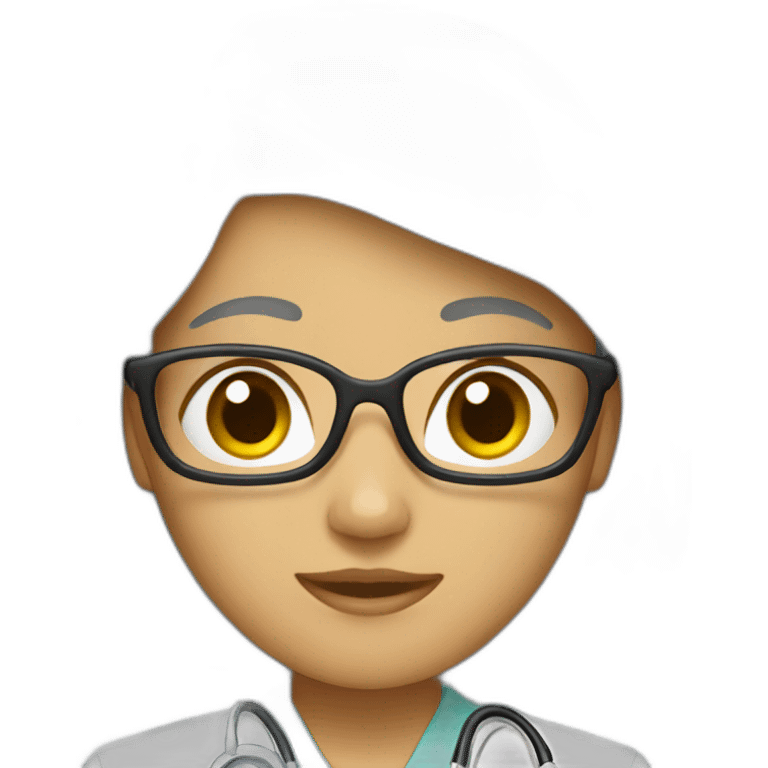 mujer medico emoji