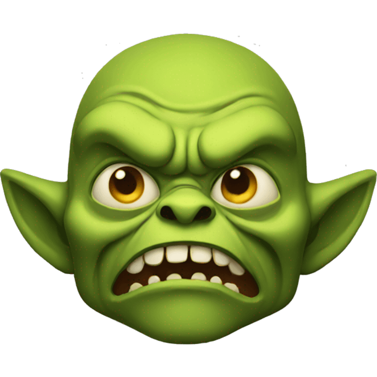 angry goblin emoji