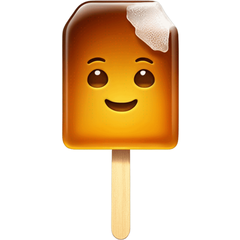 frozen tea on a stick emoji