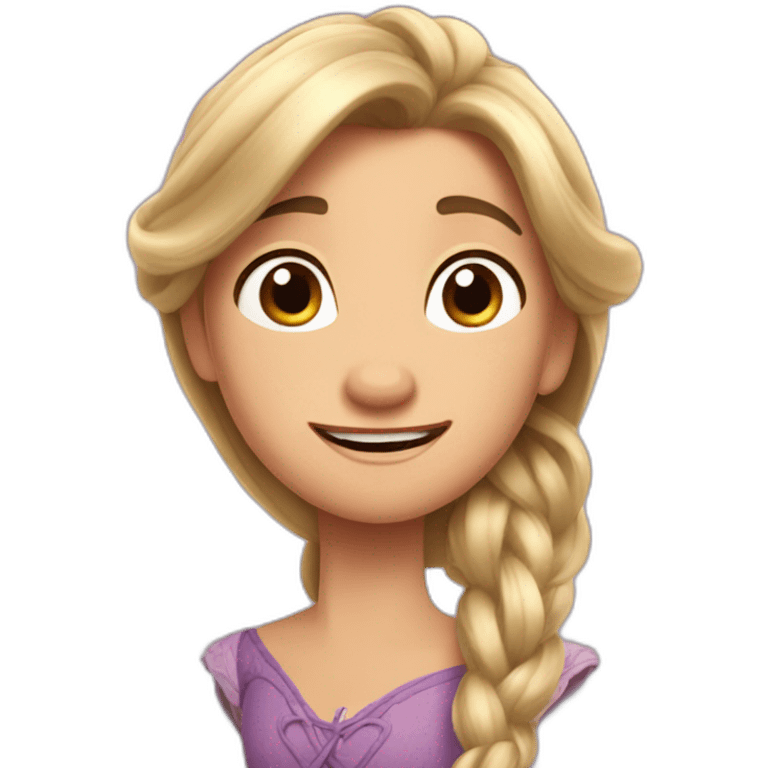 Disney tangled emoji