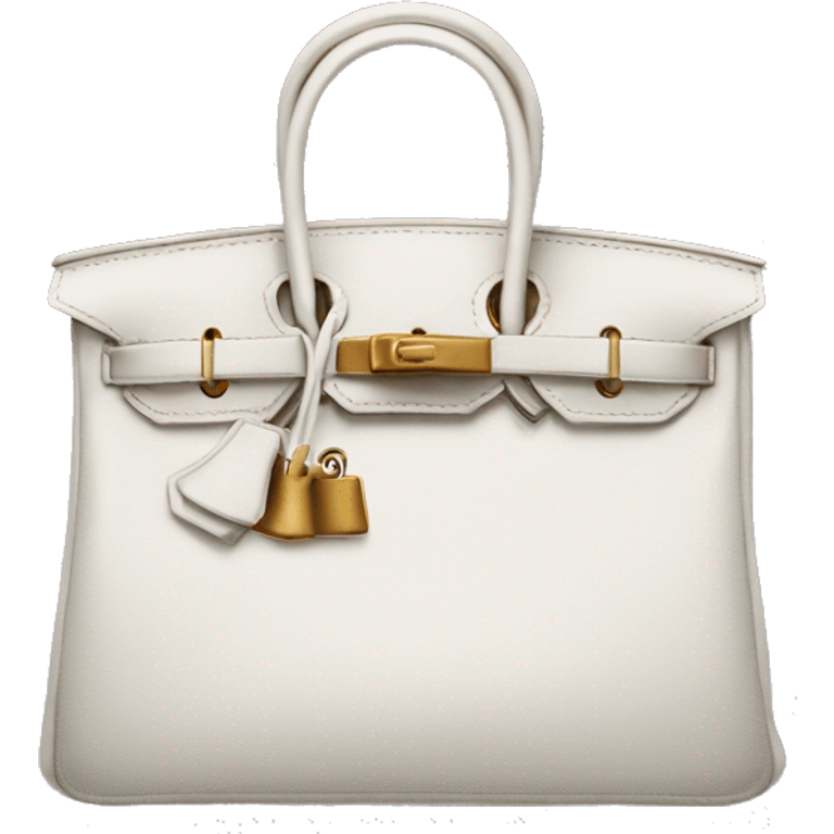 Realistic Hermes Birkin bag emoji