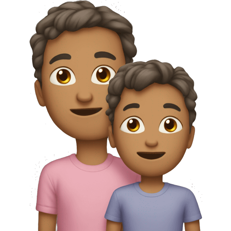 Herz-Mutter-2 Sons emoji