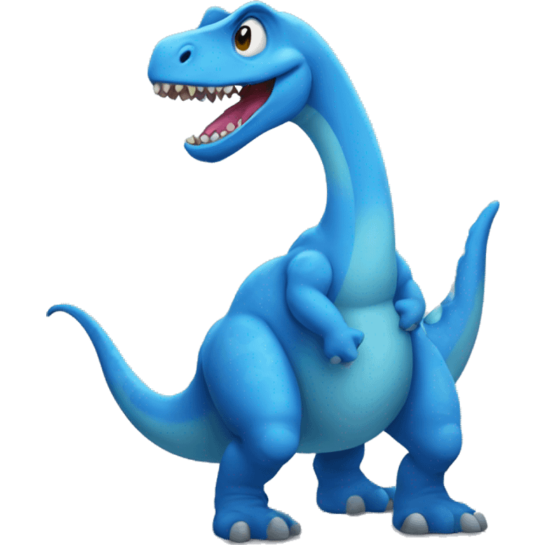 blue dino emoji