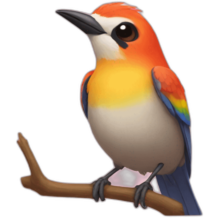 Bird gay emoji