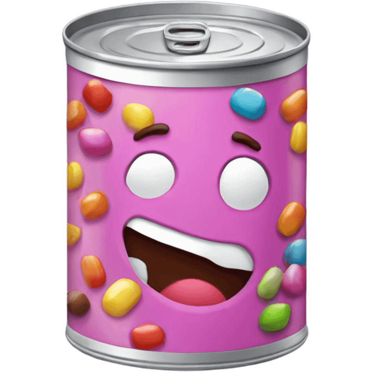 Can of candy emoji