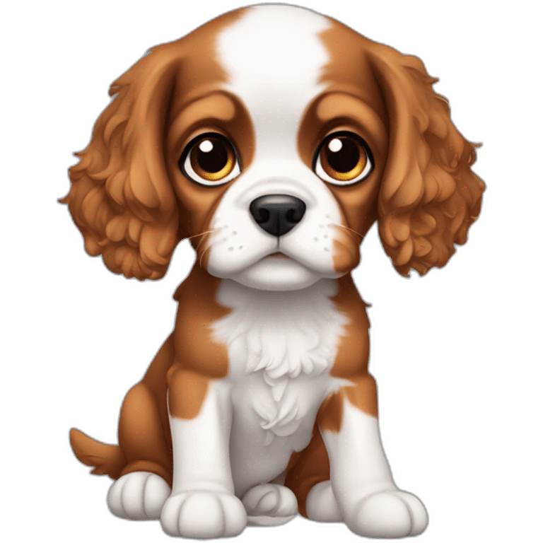 cavalier puppy emoji