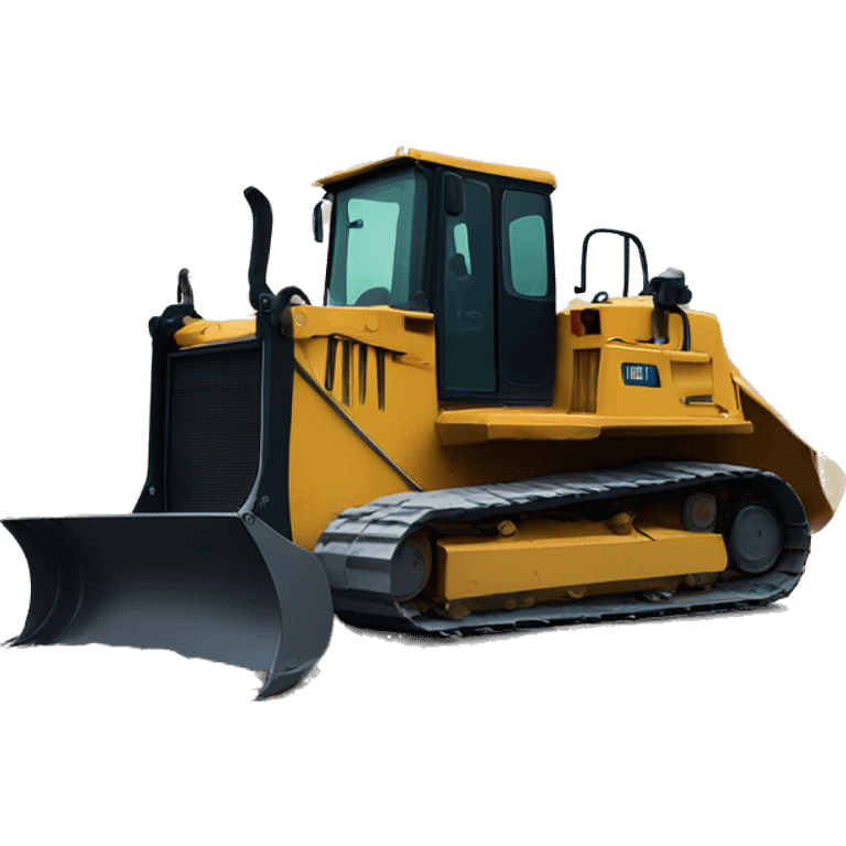 Bulldozers hanging out being chill  emoji