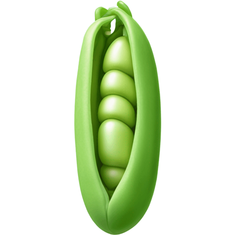 opened Lima Bean emoji