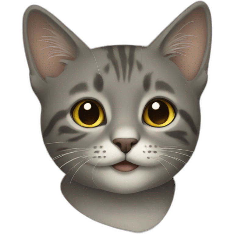 un chat emoji