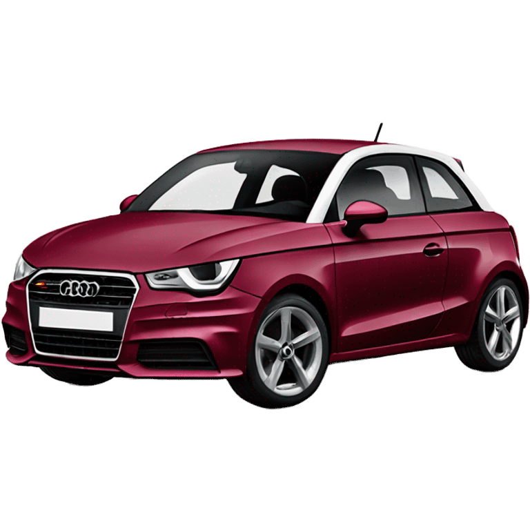 burgundy audi a1 emoji