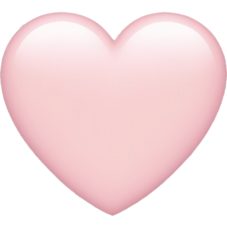 light pink heart emoji