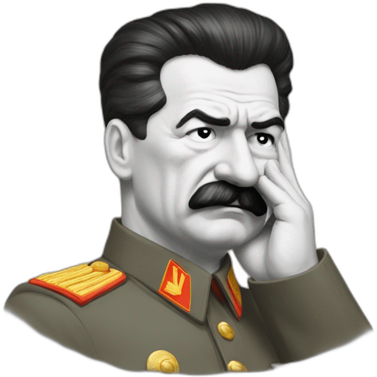 Stalin facepalm emoji