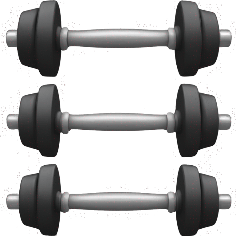 Dumbbells gym emoji