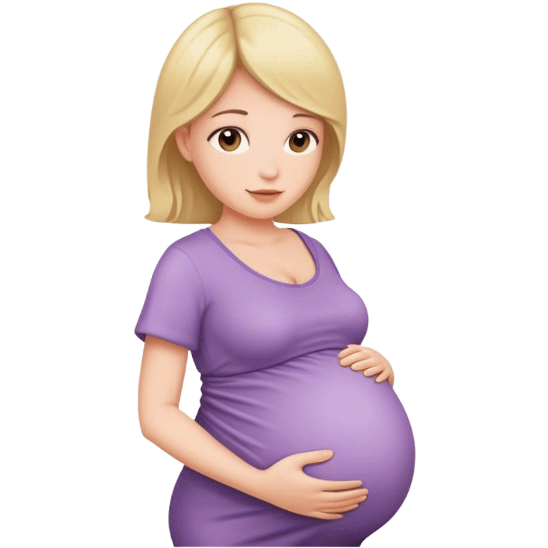 pregnant woman emoji