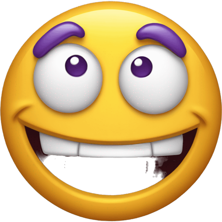 Grimace mascot from McDonald’s  emoji