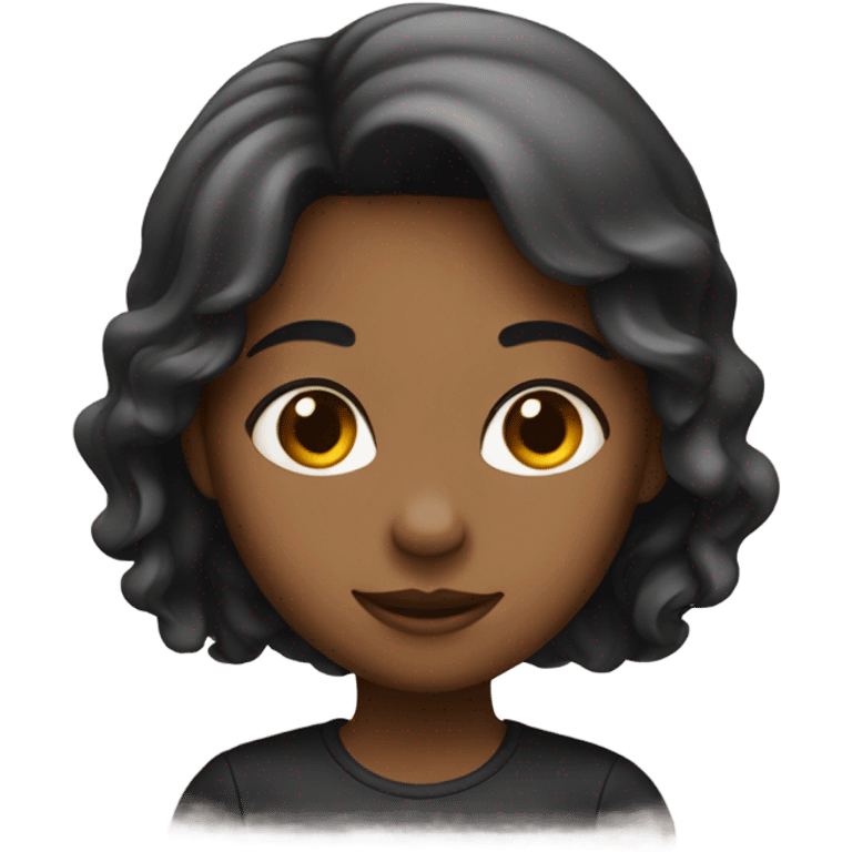 A girl  emoji