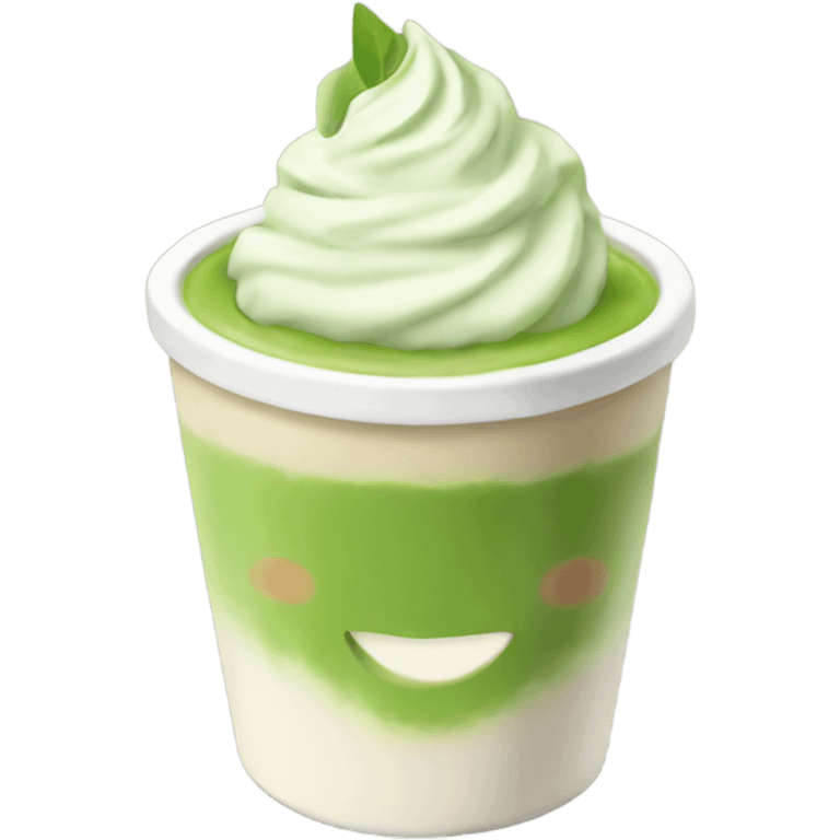 matcha latte cup emoji