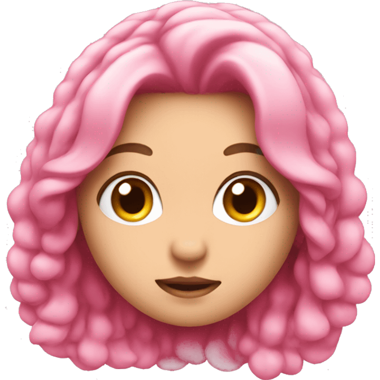 Pink cute  emoji