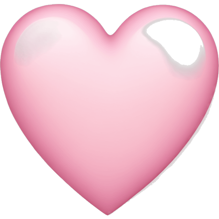 light pink heart emoji