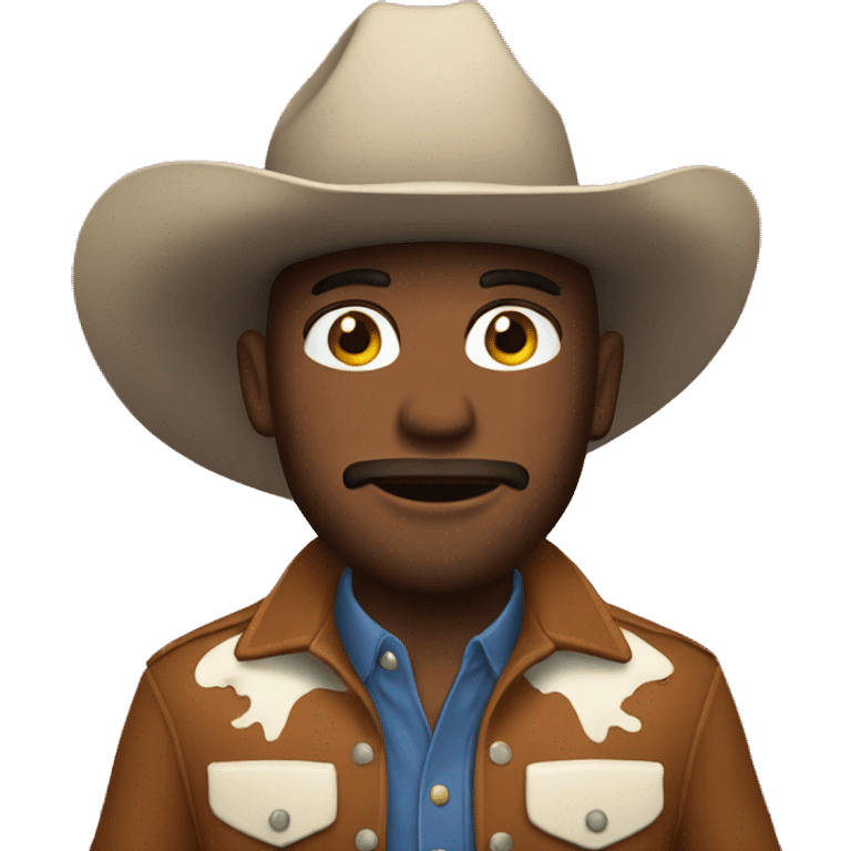 White skin Cowboy on red carpet  emoji