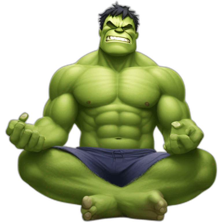 pixar-smile-hulk-meditating emoji