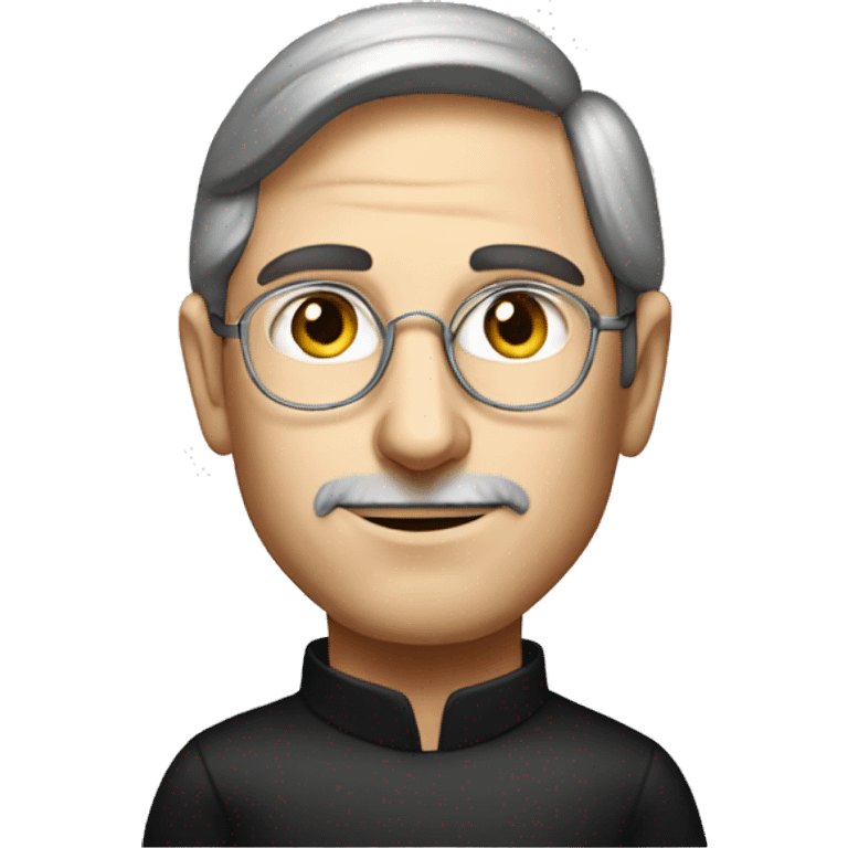 young Steve jobs drawn emoji